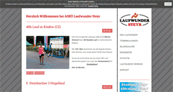 Desktop Screenshot of laufwunder.at