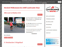 Tablet Screenshot of laufwunder.at